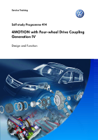 VW - SSP 414 4MOTION with Four-wheel Drive Coupling Generation IV 